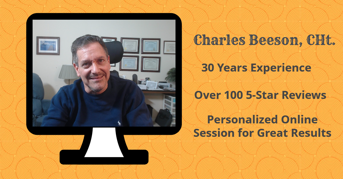 ONLINE HYPNOTHERAPY WITH CHARLES BEESON, CHT